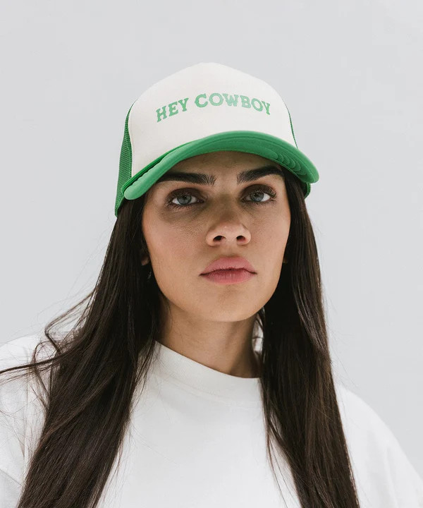 Hey Cowboy Foam Trucker Hat | Gigi Pip