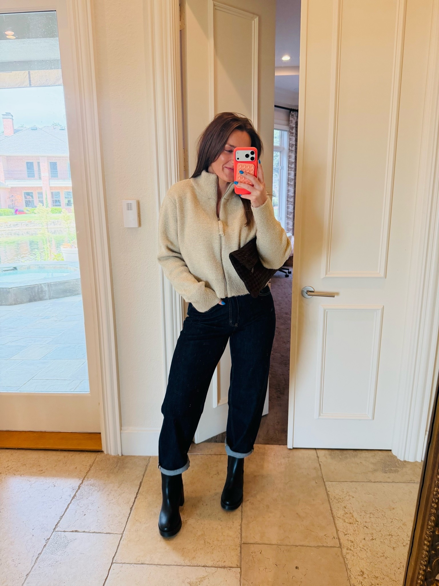 Use my code DANIELLE40 for 40% off at VICI! Top: Large  Jeans: 28 all fits true to size

#LTKgrwm #LTKootd #LTKWorkwear