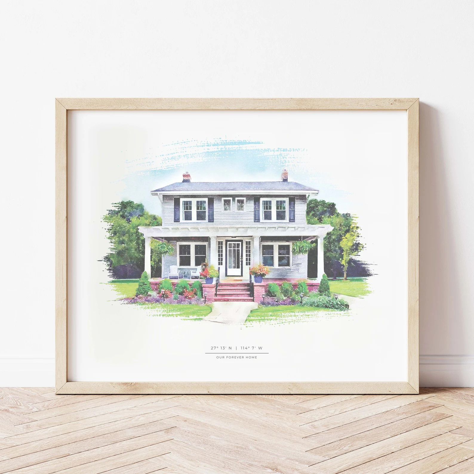 Custom House Portrait | Housewarming Gift | First Home Gift | Home Illustration | Watercolor Home... | Etsy (US)