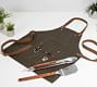 Greenpoint Canvas BBQ Apron & Grilling Utensil Set | Pottery Barn (US)