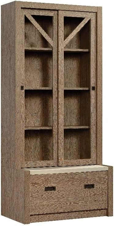 Sauder Dixon City Engineered Wood Library in Brushed Oak Finish | Amazon (US)