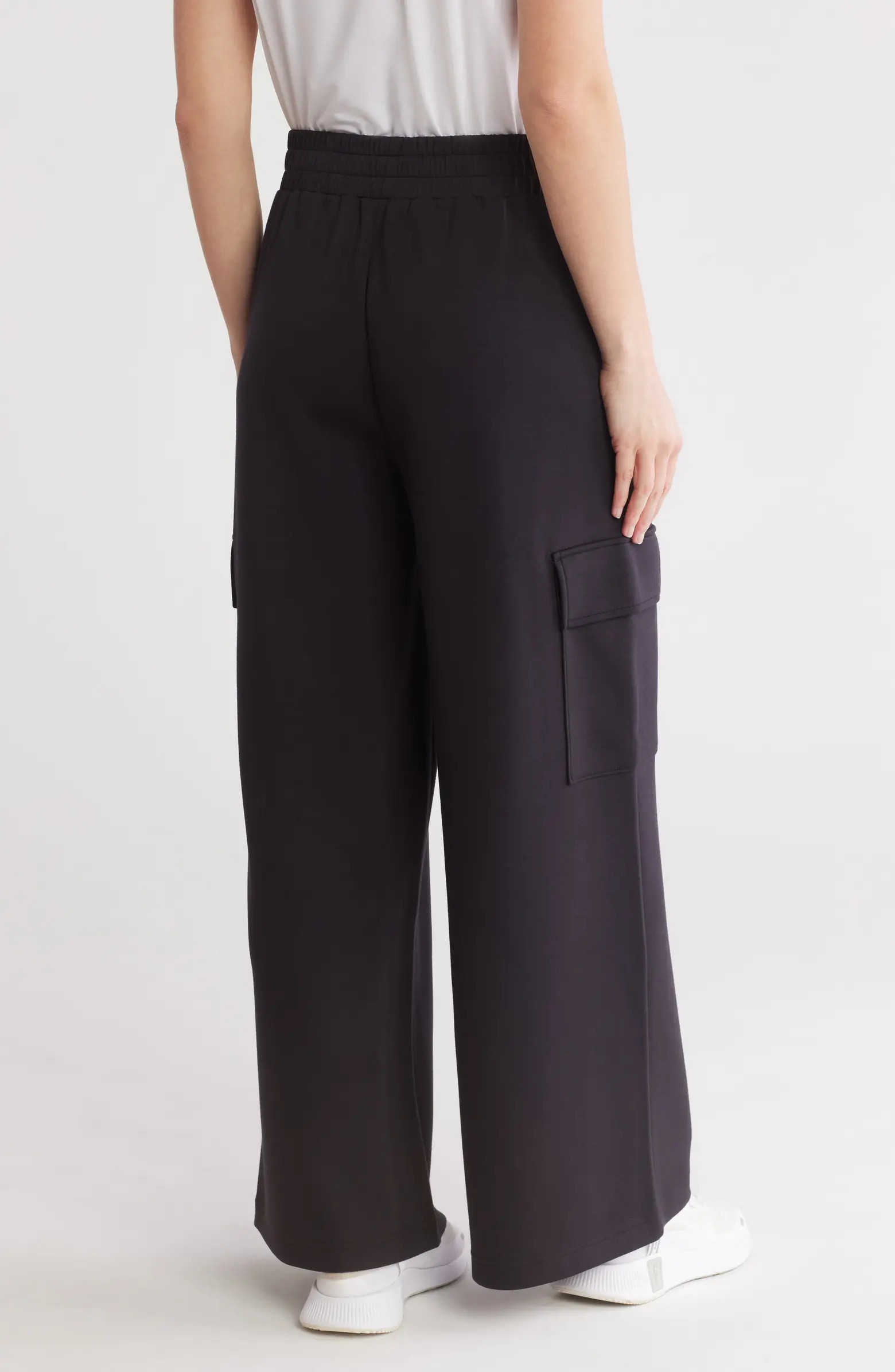 Z by Zella Whisper Scuba Wide Leg Scuba Pants | Nordstromrack | Nordstrom Rack