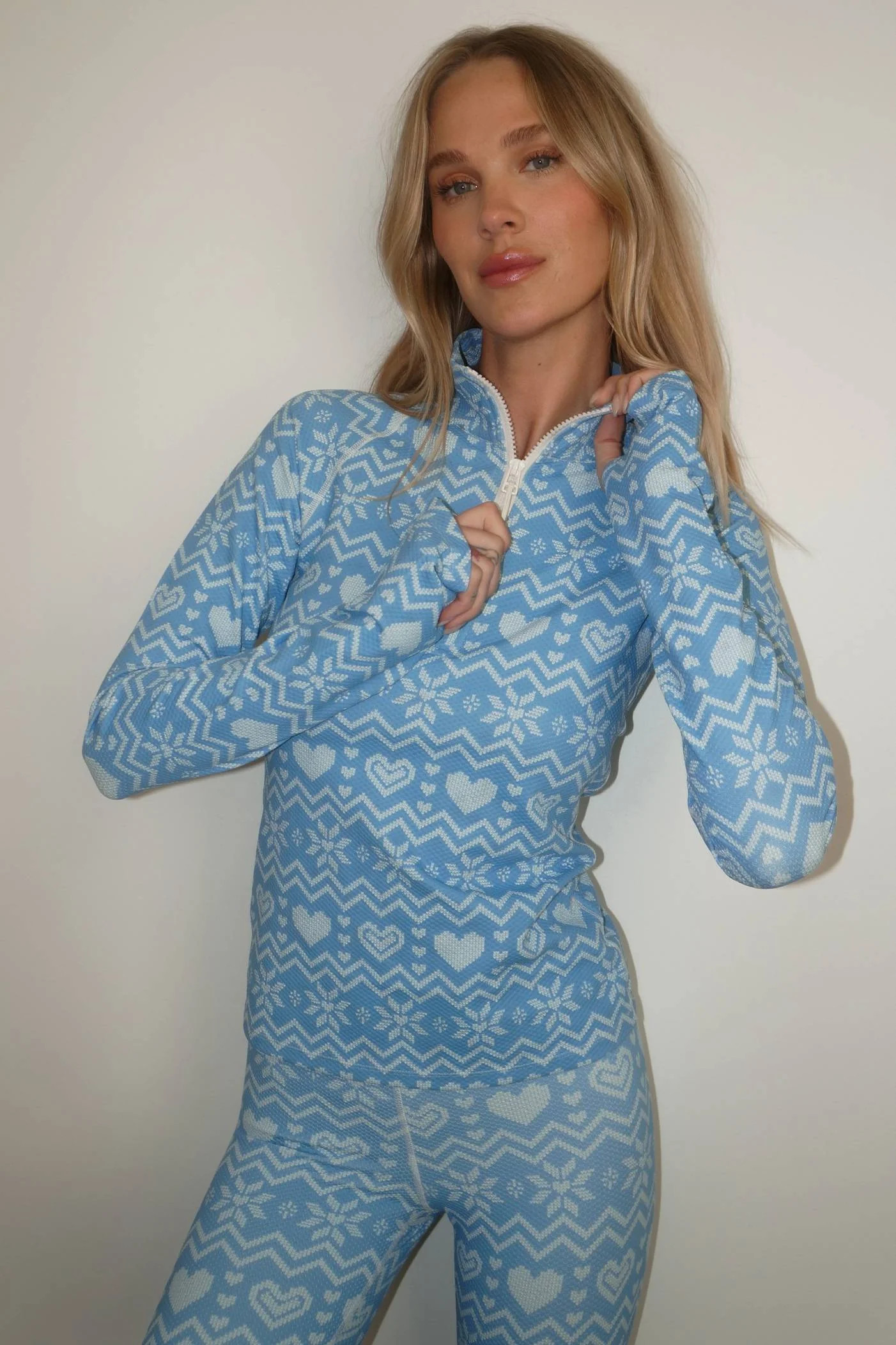 KAMARA TOP ALPS FAIRISLE WAFFLE | Beach Riot