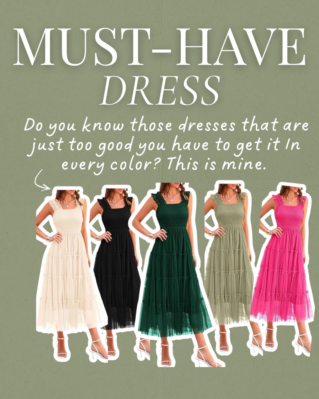 My second favorite dress! It’s just one of those dresses that I love so much, I’ve collected every color I can  over the last few years. I love the whimsical sleeves and the rushed fit with the flowy bottom! The quality is gorgeous. I get compliments on it all the time. #dress #fashion #musthave
#summerdress #springdress 
Follow my LTK @easefullyliving on the @shop.LTK app to view this post and get my exclusive app-only content!

#liketkit #LTKTall #LTKgrwm #LTKootd
@shop.ltk
https://liketk.it/68YFG