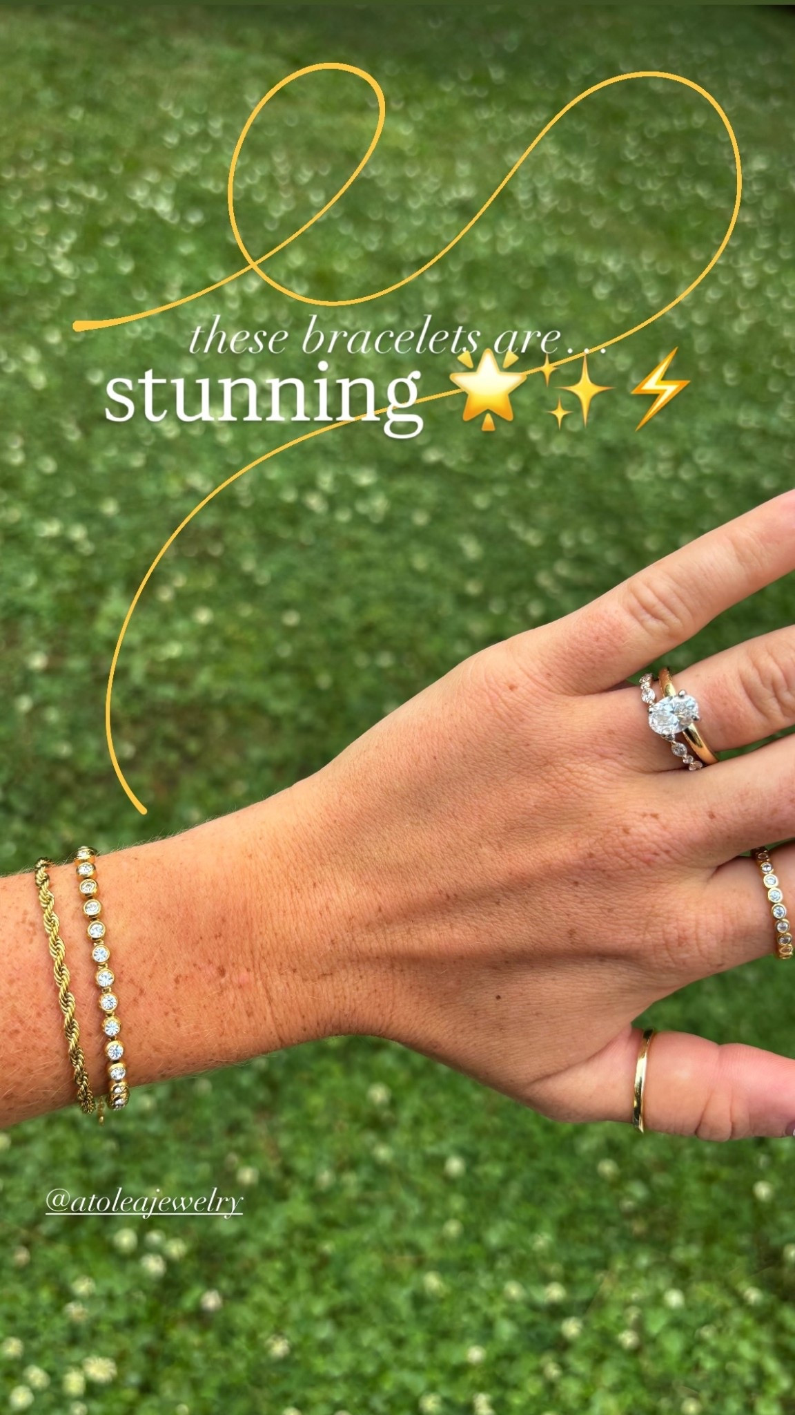 these bracelets are… @atoleajewelry  stunning 🌟✨⚡️

#LTKStyleTip #LTKSaleAlert #LTKPetite