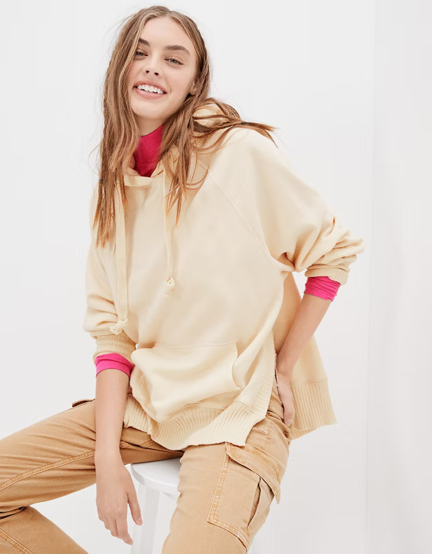 AE Oversized Hangout Hoodie | American Eagle Outfitters (US & CA)