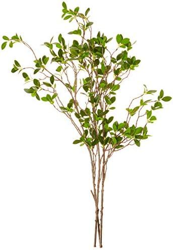 Jiji Mercantile Ficus Eucalyptus Artificial Branches Greenery Stems twig Spray Silky Plant 31 inc... | Amazon (CA)
