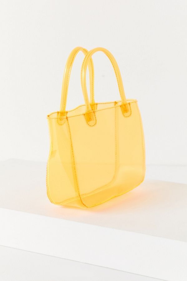 Square Clear Mini Tote Bag | Urban Outfitters (US and RoW)