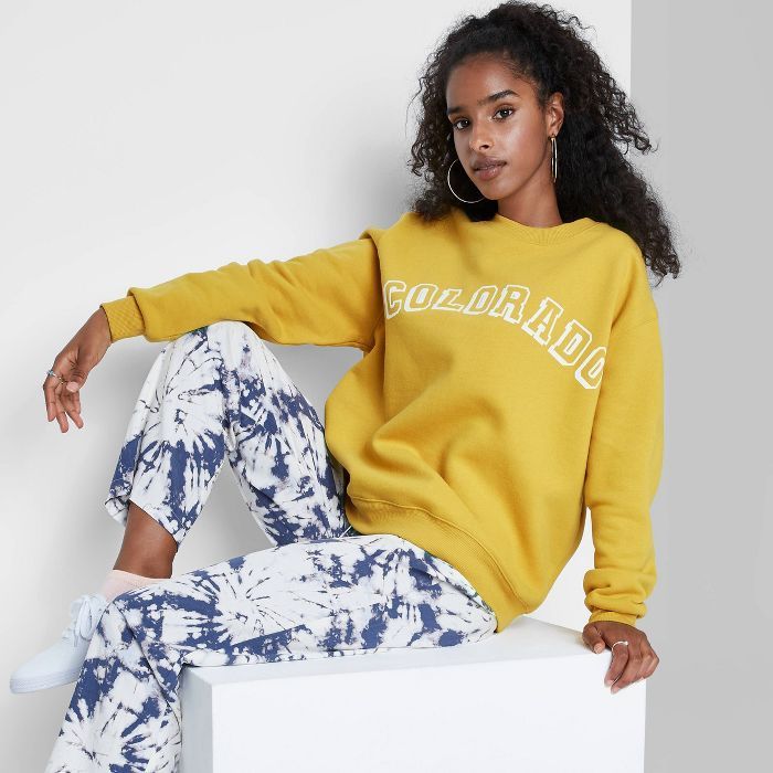 Women's Oversized Crewneck Sweatshirt - Wild Fable™ | Target