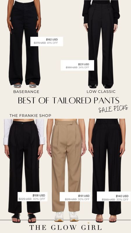 Tailored pants are classic and timeless, but so on trend now. I’ve gathered my favorite #cyberweek sale finds!

#blackfriday #tailoredpant #revolve #ssense 

#LTKsalealert #LTKCyberWeek #LTKstyletip