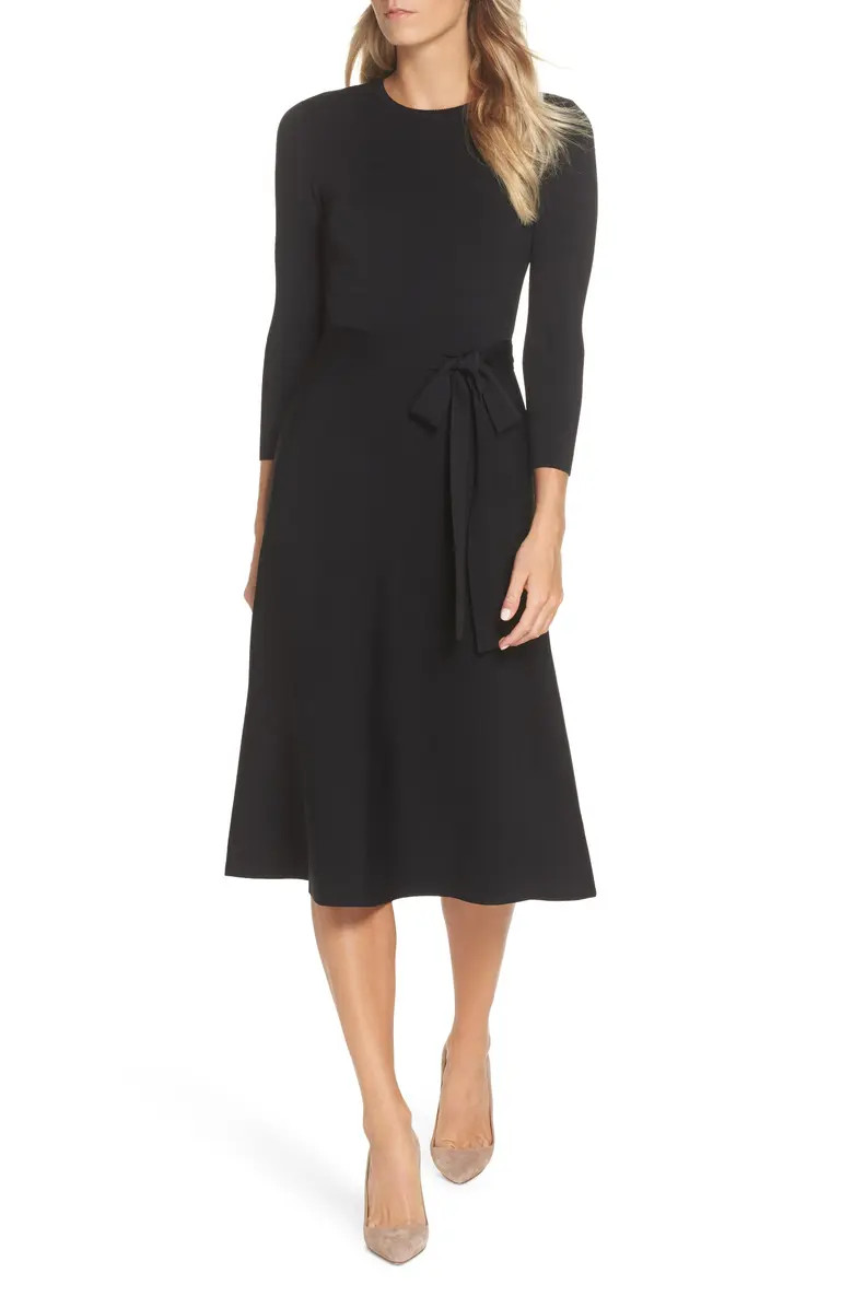 Fit & Flare Sweater Dress | Nordstrom