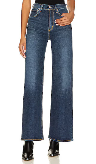 Citizens of Humanity Paloma Baggy in Denim-Dark. - size 31 | Revolve Clothing (Global)