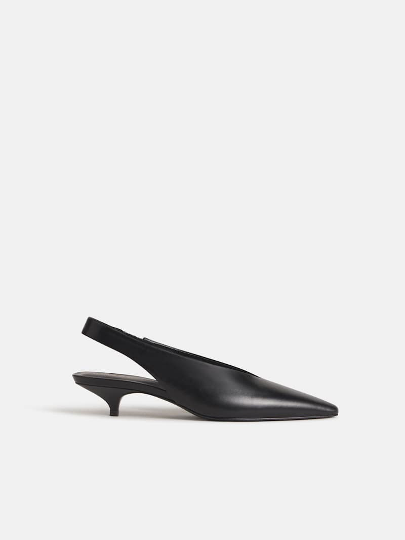 Reformation Calista Slingback Heel Brown 6 | Reformation (Global)