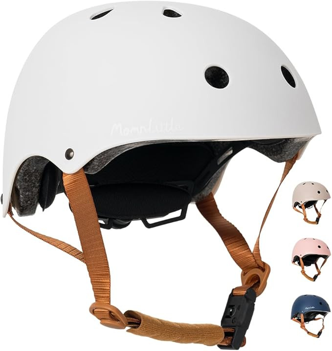 MomnLittle Kids Bike Helmet with Quick Pinch-Free Magnetic Buckle CPSC Certified Bike Helmet for ... | Amazon (US)