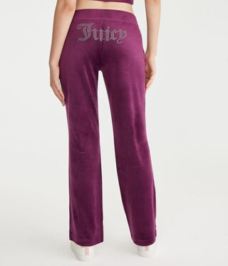 Juicy Couture Bling Velour Track Pants | Aeropostale