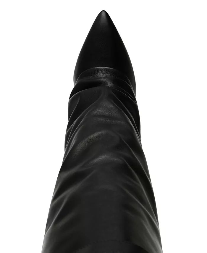 Steve Madden Women's Corenne Cuffed Wedge Tall Dress Boots - Macy's | Macy's