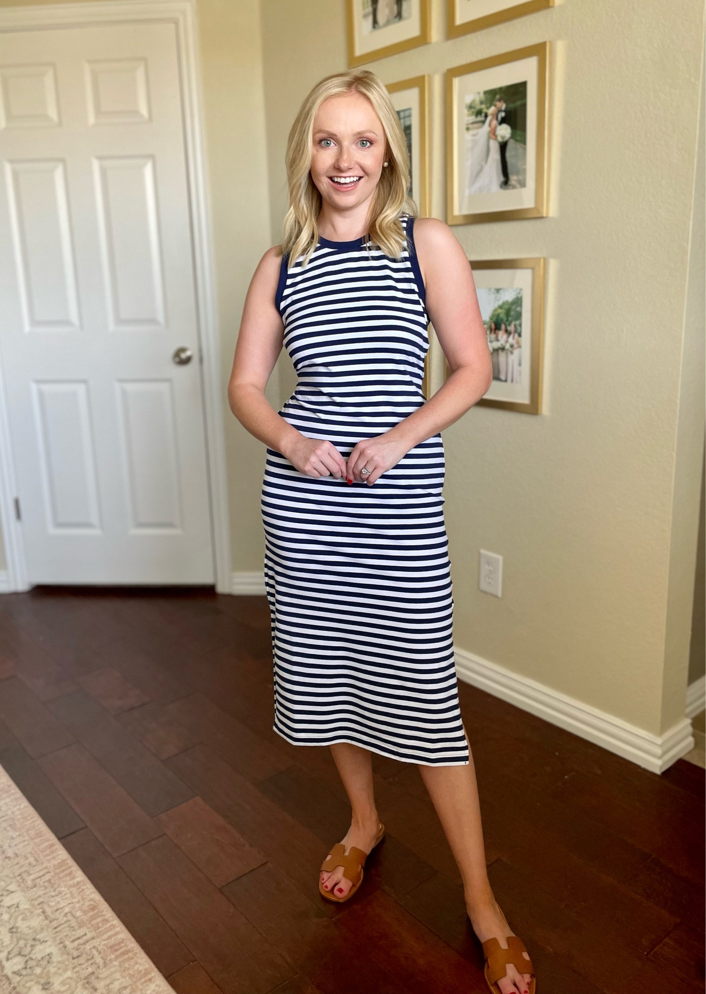 Wearing an XS | striped dress, striped midi dress, midi dress, tank dress, sleeveless dress, summer dress 

#LTKstyletip #LTKFind #LTKSeasonal