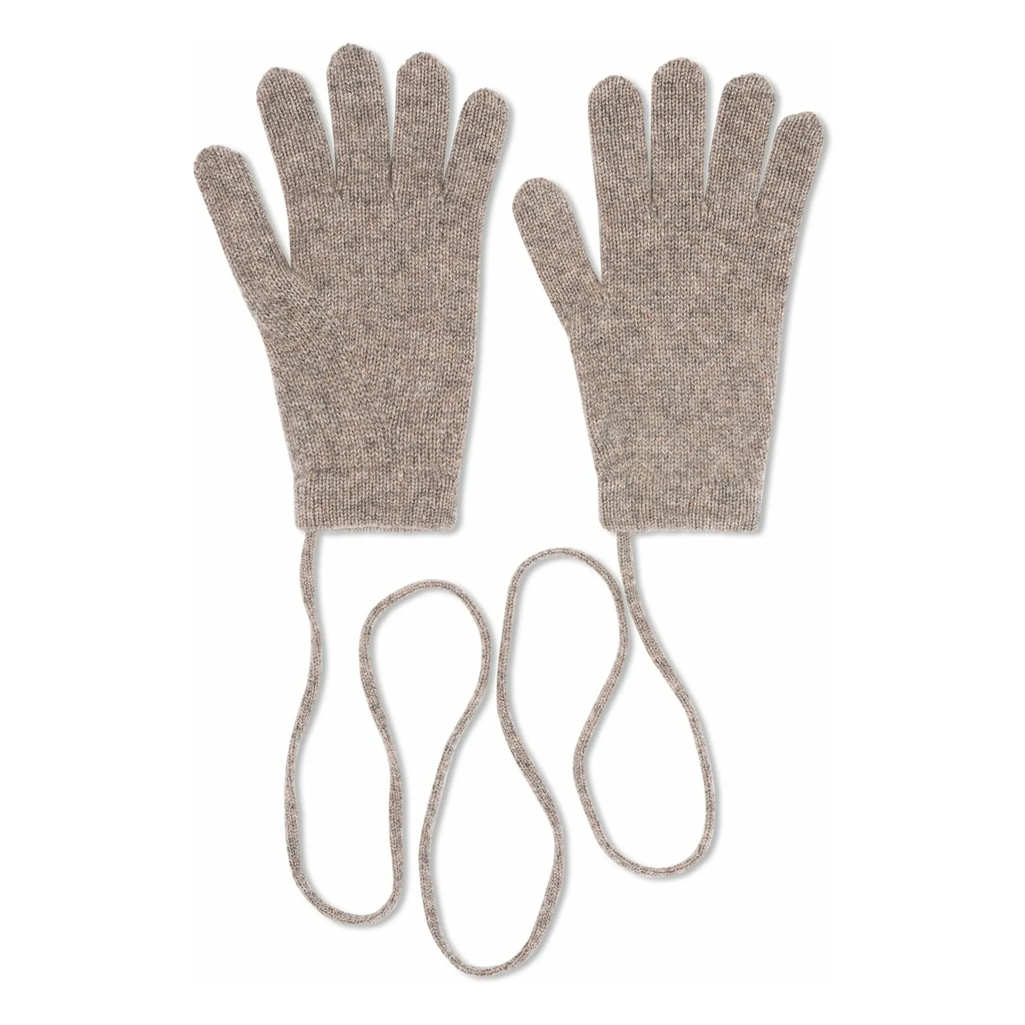 Handschuhe aus Kaschmir | Beige | Smallable