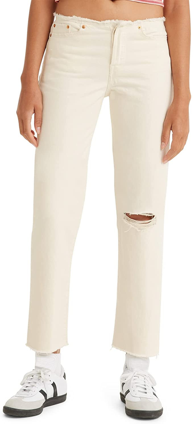 Levi's Women's Ripped Waist Wedgie Jeans | Amazon (US)