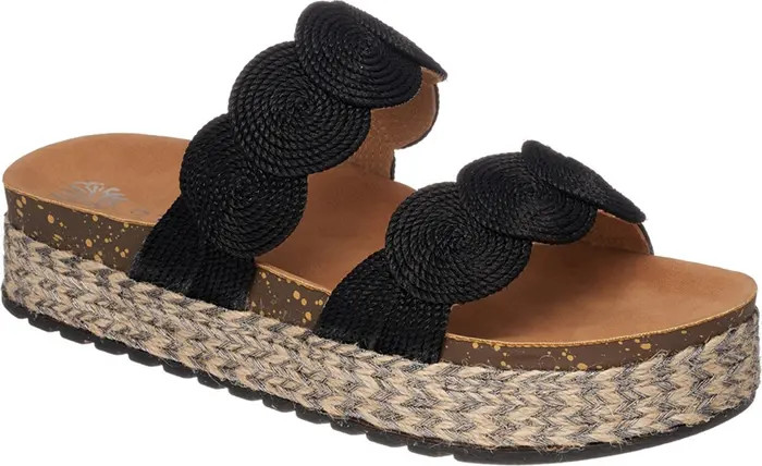 Julian Espadrille Platform Slide Sandal | Nordstrom Rack