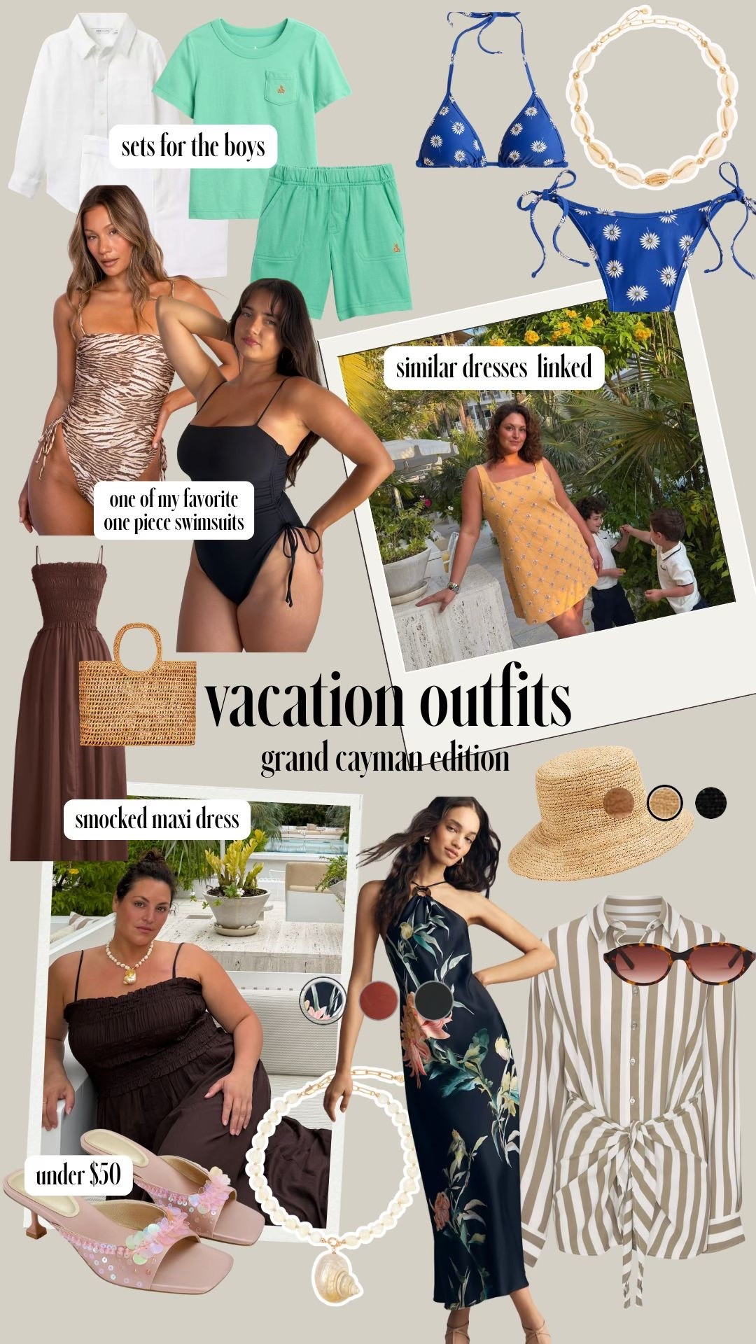vacation outfit inspo 

#LTKMidsize #LTKootd #LTKSeasonal