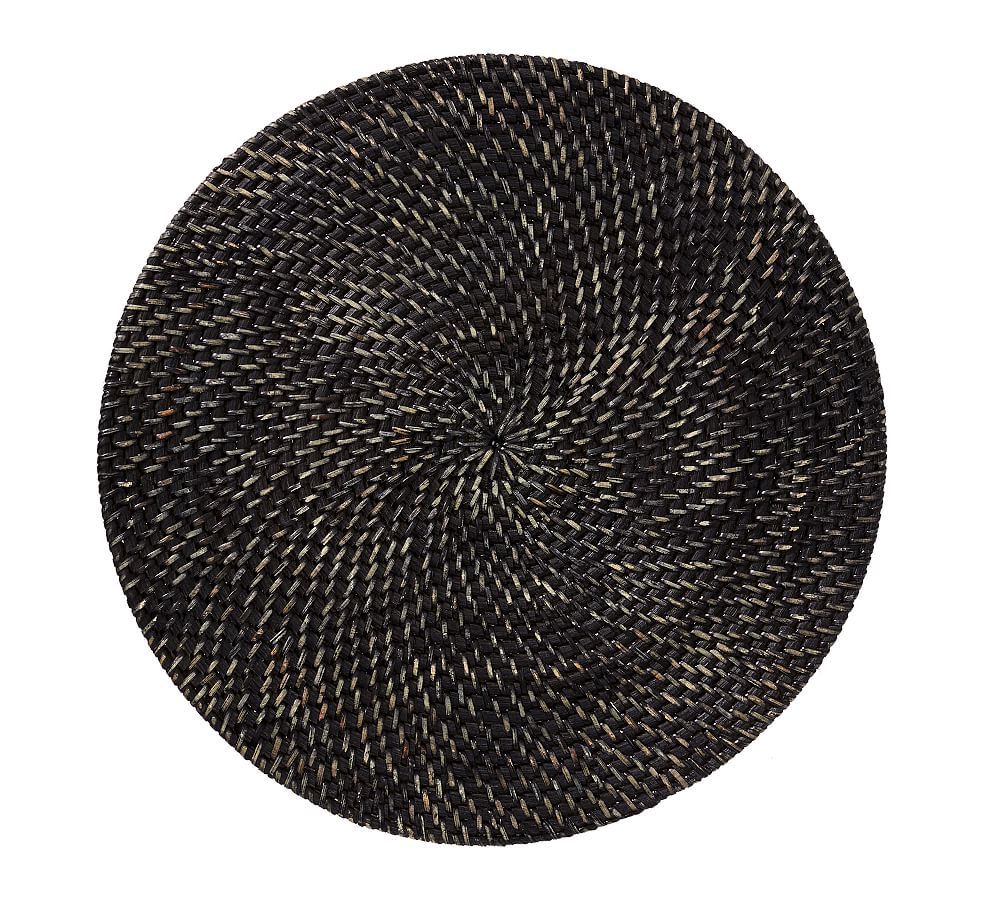 Tava Handwoven Rattan Round Placemat | Pottery Barn (US)