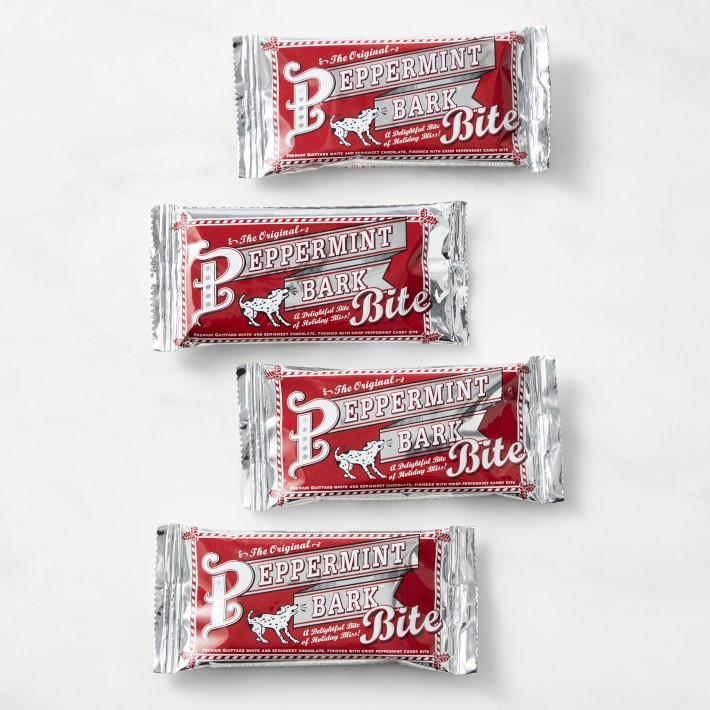 Williams Sonoma Peppermint Bark Bites, Set of 4 | Williams-Sonoma