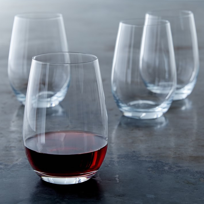 Open Kitchen by Williams Sonoma Stemless Red Wine Glasses | Williams-Sonoma