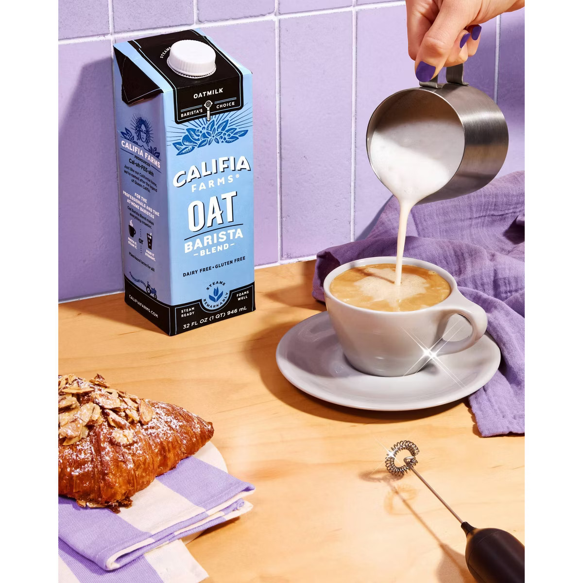 Califia Farms Oat Barista Blend Oat Milk - 1qt | Target