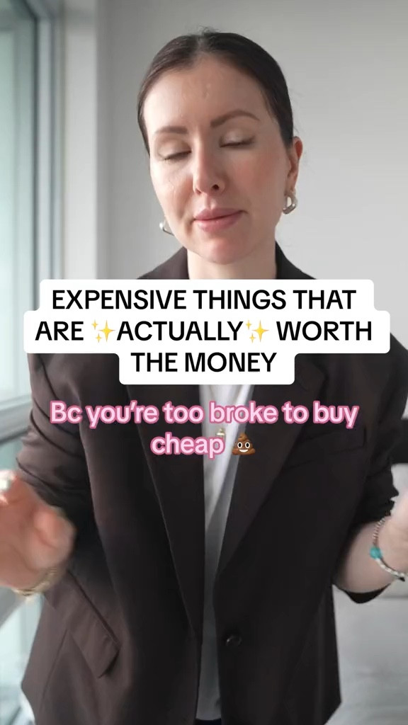 Expensive things that are worth the money!

#LTKstyletip #LTKVideo #LTKbeauty