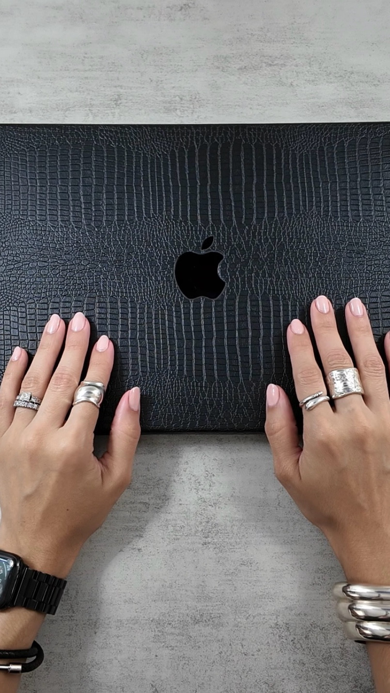 A quiet luxury moment for my MacBook​ Pro. This is a structured, minimal and beautifully tactile faux crocodile hard case set. It looks and feels luxe, but is actually just an affordable Amazon find. Just goes to show that thoughtful design doesn’t need a designer price tag.

Comment link and I'll send you the direct link to get a closer look at this case. 

#AmazonFinds #LuxuryLifestyle #TechAccessories

#LTKGiftGuide #LTKHome #LTKFindsUnder50