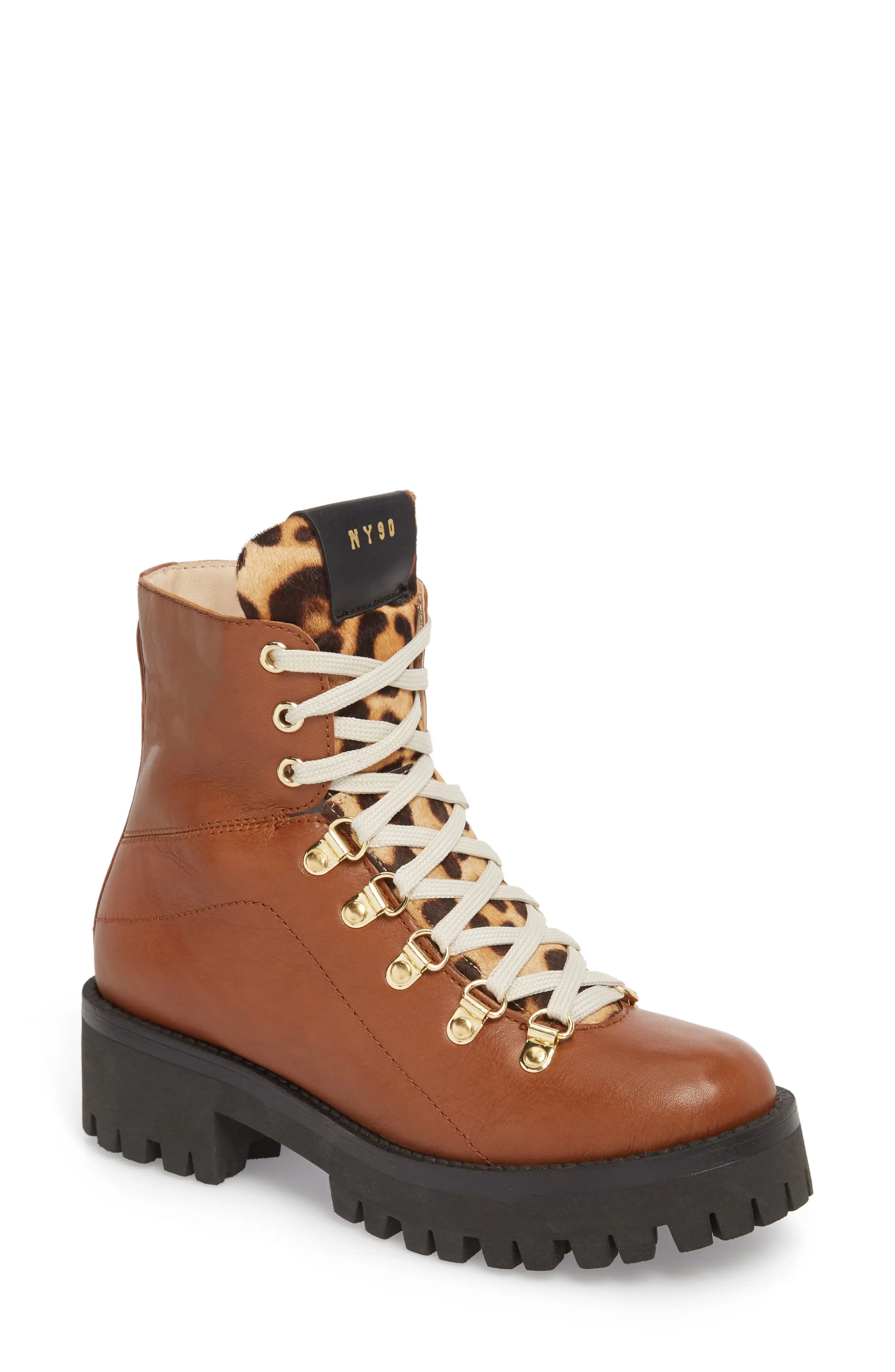 Steve Madden Boom Hiker Boot with Genuine Calf Hair (Women) | Nordstrom