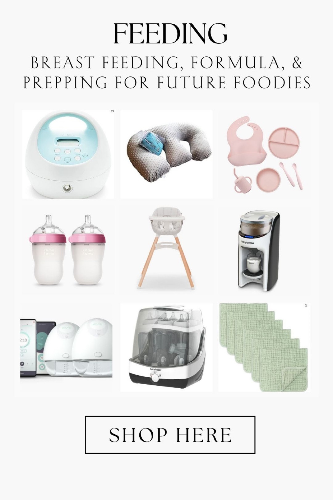 Feeding must haves #babyregistry #twins

#LTKbaby