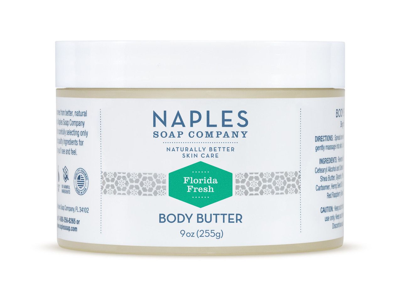 Florida Fresh Body Butter 9 oz | Naples Soap Company