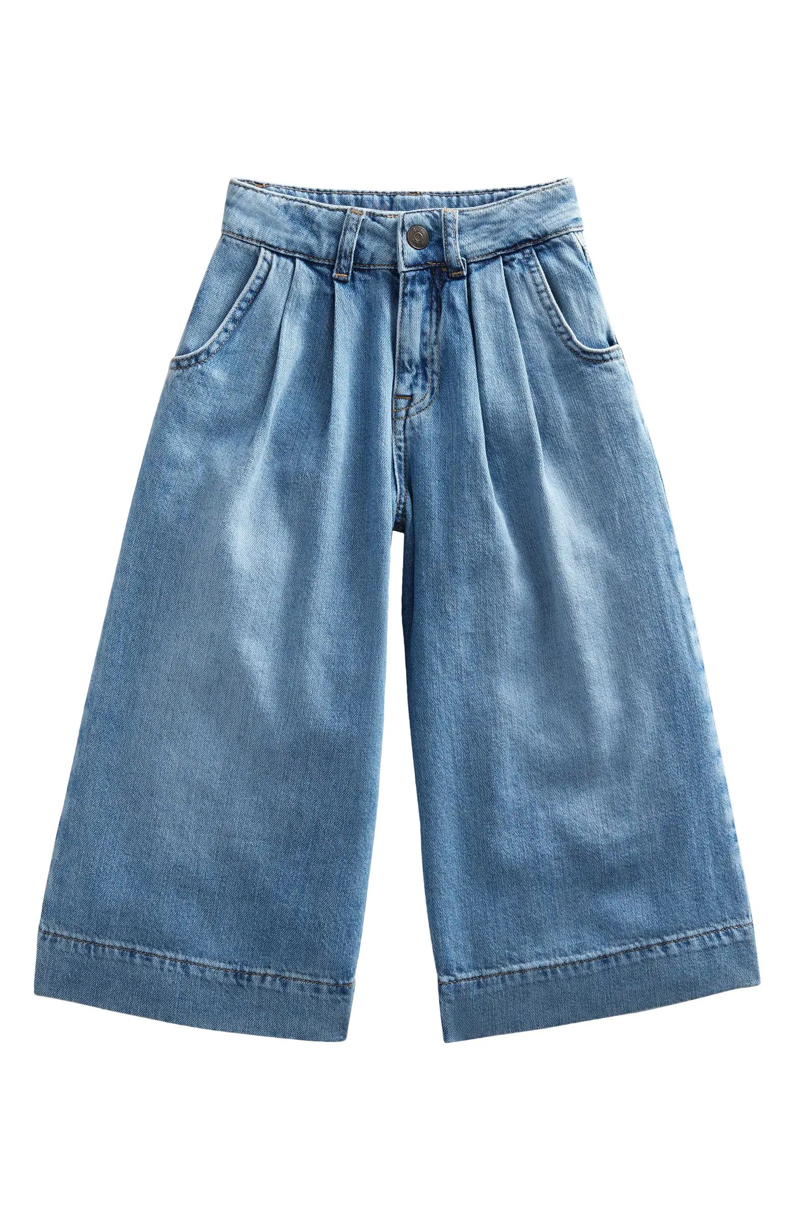Kids' Nonstretch Cotton Flare Baggy Jeans | Nordstrom