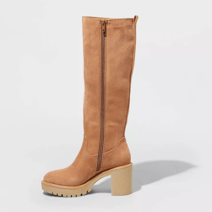 Women's Carrigan Tall Boots - Universal Thread™ Cognac 10 | Target
