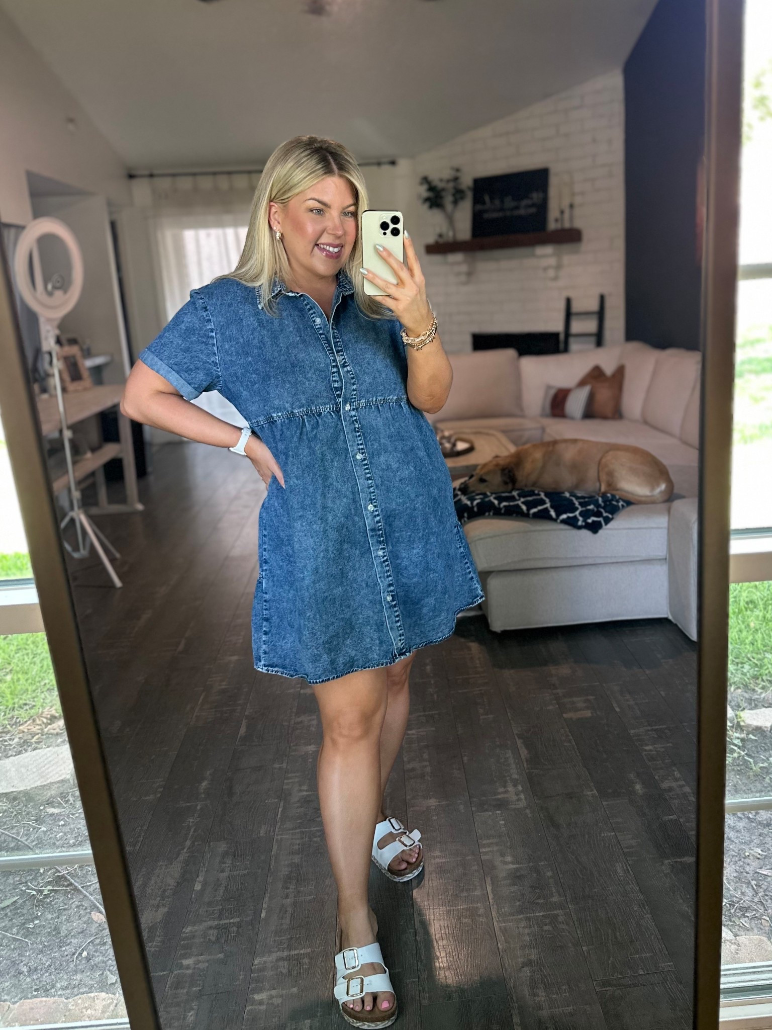 The only denim dress you will ever need from Amazon 

#LTKStyleTip #LTKMidsize