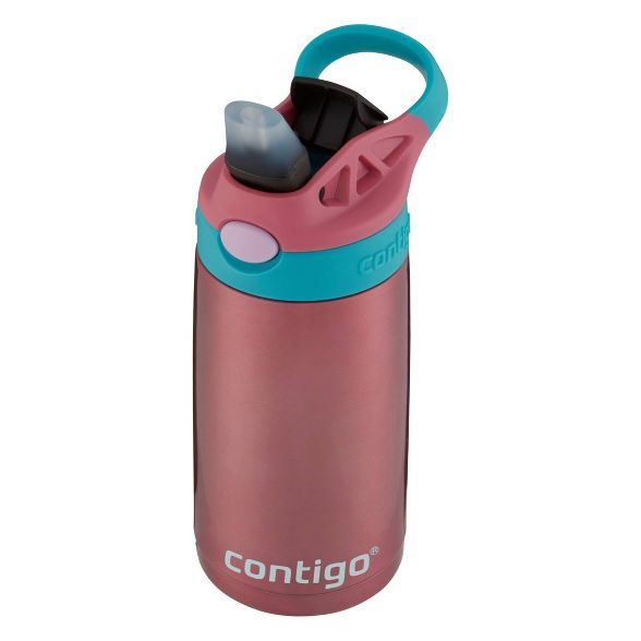 Contigo 13oz Kids Stainless Steel Autospout Water Bottle with Redesigned AutoSpout Straw | Target