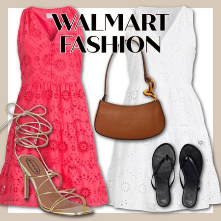 #walmartpartner @walmartfashion #walmartfashion 🌺 Spring Summer 2024 🌺
LOVE this eyelet sundress, I ordered size medium so it would be longer length but really need a small (order your true size) 💗 The gold Strappy sandals are TTS comfy and fabulous! 🤩

#LTKover40 #LTKstyletip #LTKshoecrush