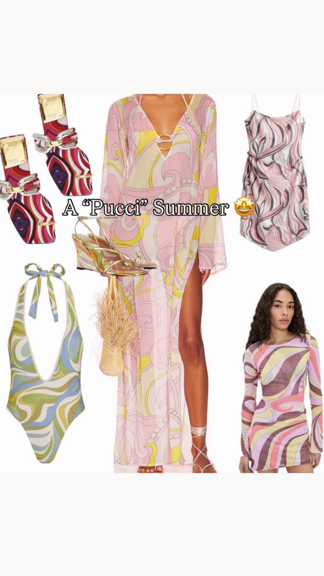 Pucci vibes without the Pucci price!

#LTKootd #LTKSeasonal #LTKSwim