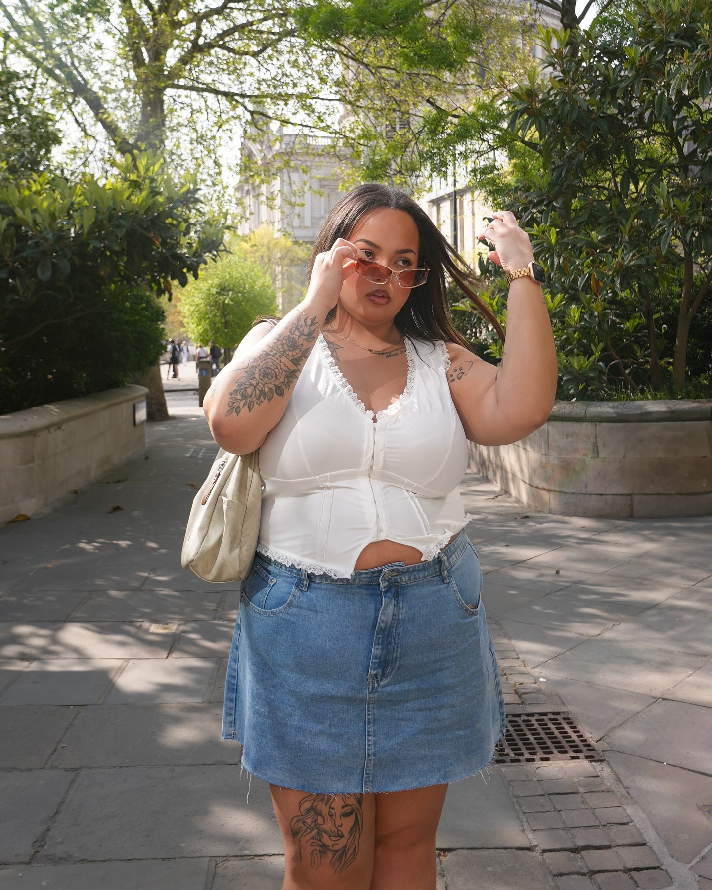 cute but never basic ✨ this SHEIN outfit is serving boots, denim and sunshine energy and i’m so here for it! summer style done right if you ask me ☀️ 

💰 use ‘SHOPJanet25Q2’ for a discount
🔍 search and follow SHEIN BAE & SHEIN ICON for the latest drops!

#LTKspring #LTKplussize #LTKsummer