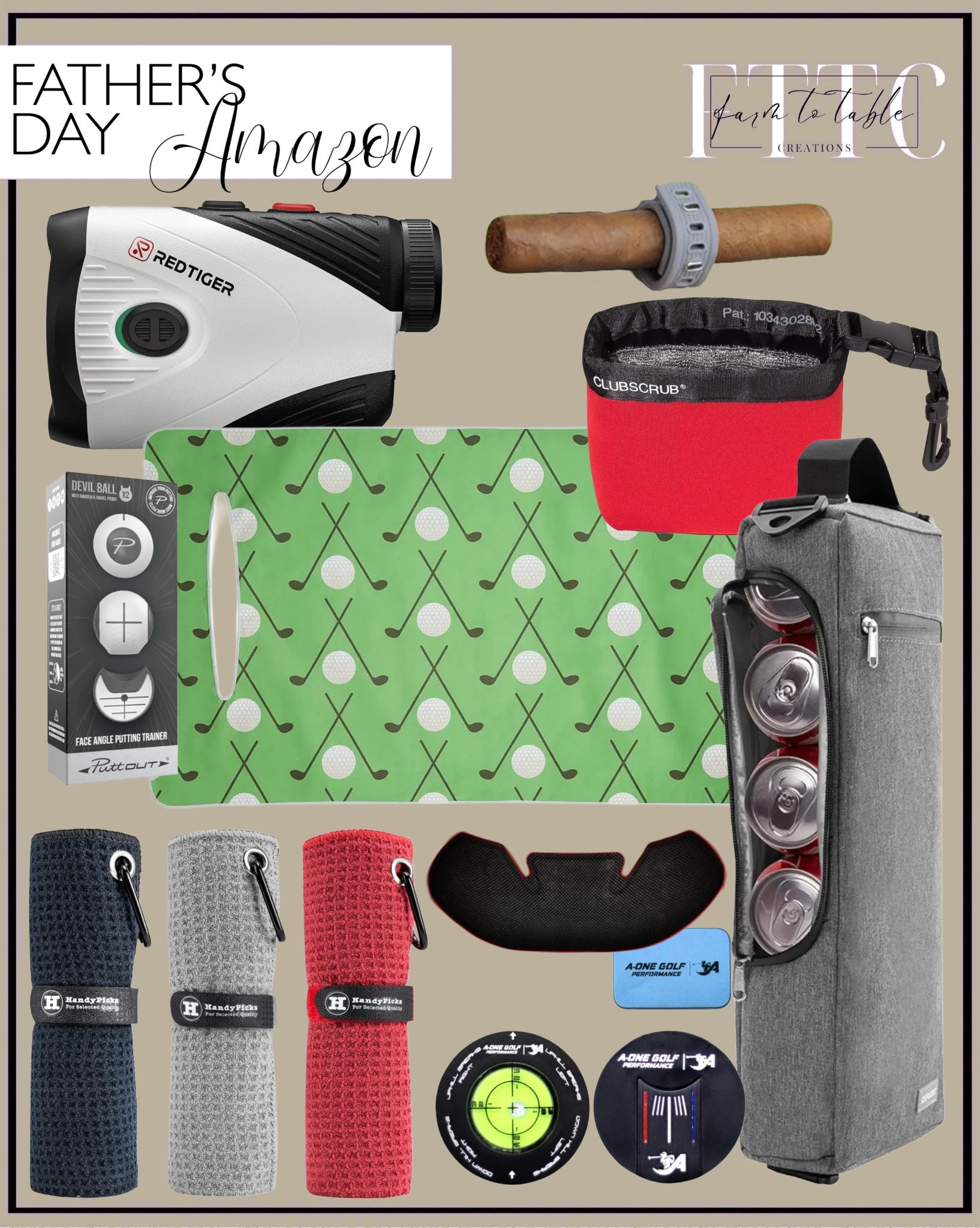 Amazon Father’s Day Gifts. Follow @farmtotablecreations on Instagram for more inspiration. 

Golf gifts for dad. Golf Ball Marker. Putting Trainer. REDTIGER Golf Rangefinder with Slope. Microfiber Golf Towel. Microfiber Golf Cart Seat Cover. Beer Sleeve for Golf Bag - Golf Accessories for Men Cooler. Golf Club and Golf Ball Cleaning Bag. Magnetic Holder with Magnetic and Adjustable Design. Cigar Holder. Golf Hat Sweat Liner. 

Father’s Day Gifts. Father’s Day Gift Guide. Target Gifts for Dad. Gifts for him. Amazon. Amazon Gifts for Dad. 



#LTKFindsUnder50 #LTKGiftGuide #LTKMens