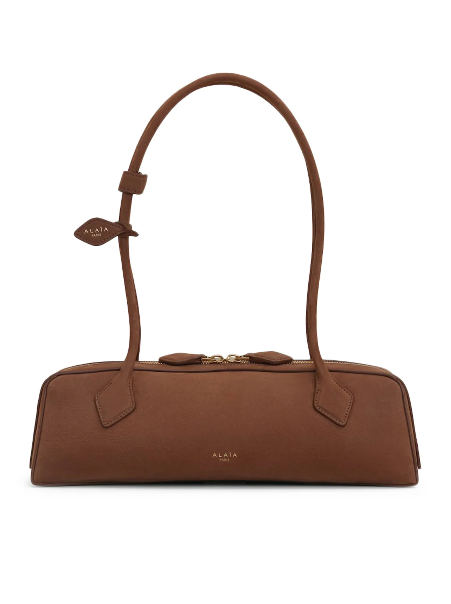 LE TECKEL MEDIUM BAG IN NUBUCK CALFSKIN - Alaia - Woman | Suitnegozi INT