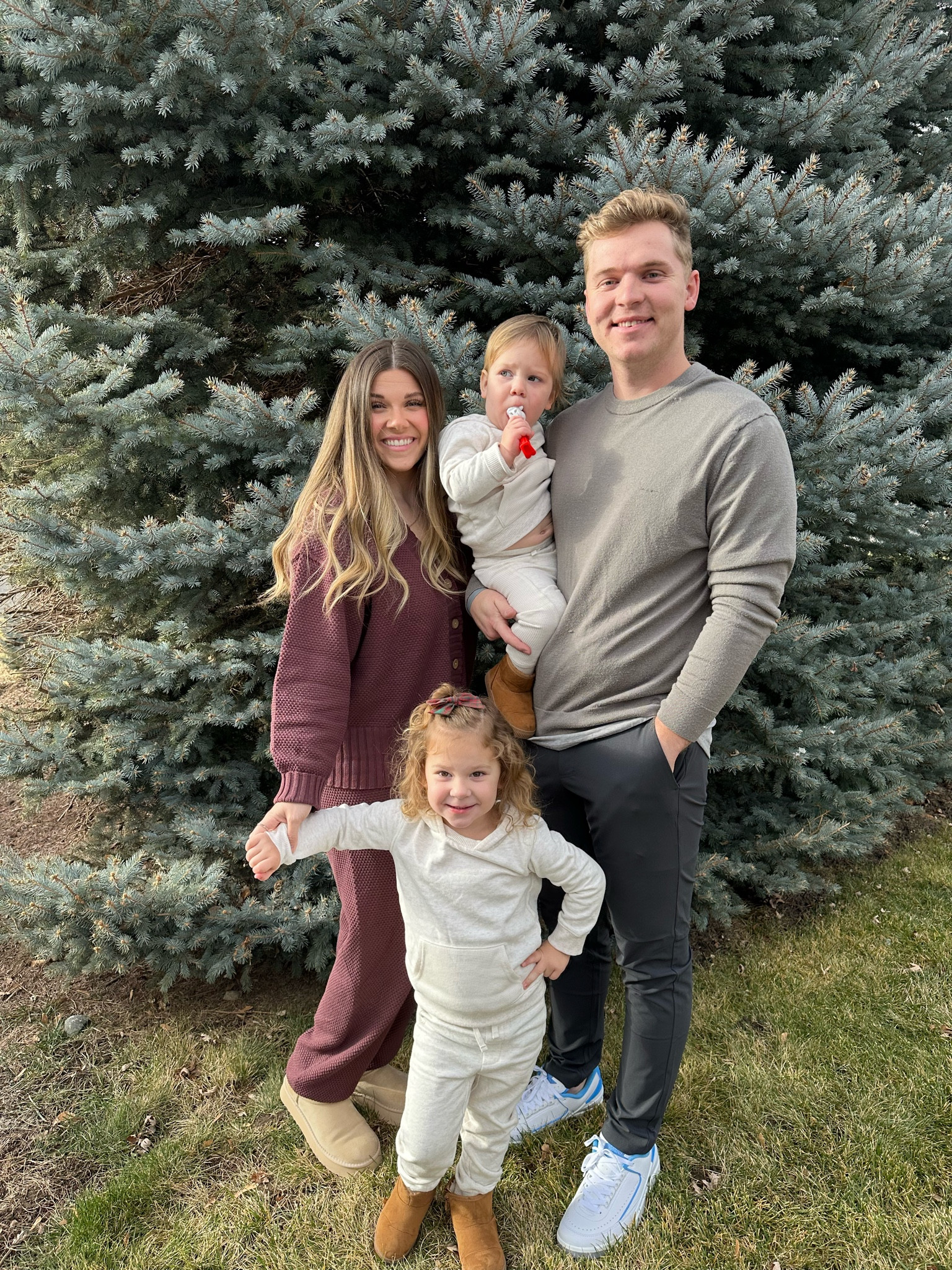 My outfit I wore on Christmas is $20 off!!!! Normally $50, on sale for $20!!! So comfy, has tons of cute colors & runs TTS!! Don’t dry or it will shrink🫶🏼 I’m wearing the color Maroon but looks more like a chocolate brown!

#LTKstyletip #LTKsalealert #LTKfindsunder50