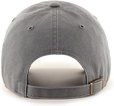 '47 MLB Unisex-Adult Dark Grey Clean Up Adjustable Hat Cap One Size | Amazon (US)
