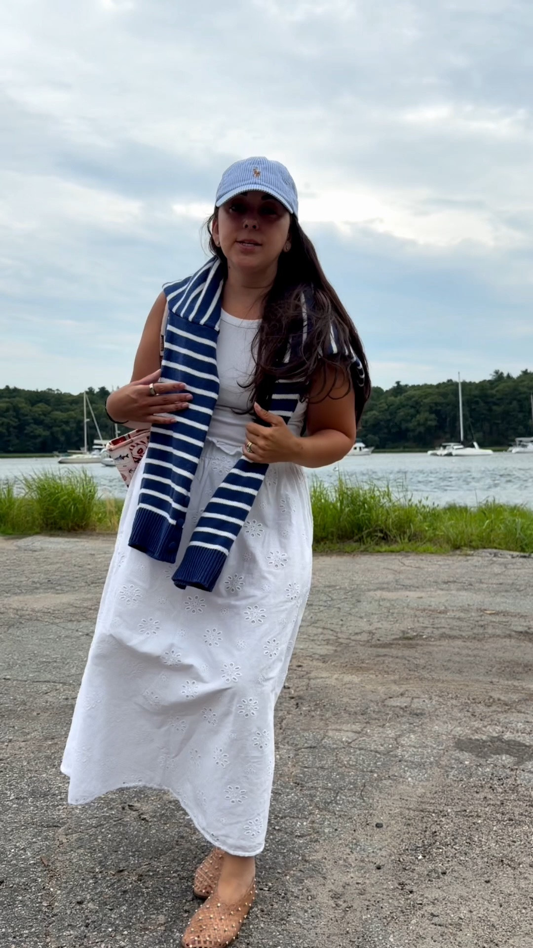Coastal vibes perfect for a New England heat wave. 

I found my hat still available and on sale! I also found a few of my sweater listed on poshmark

#LTKdayinmylife #LTKootd #LTKPetite