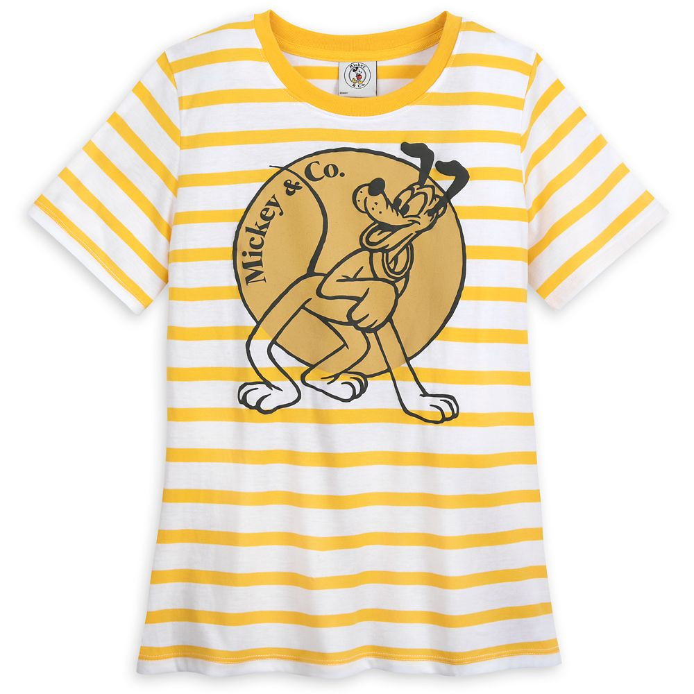 Pluto T-Shirt for Adults – Mickey & Co. | Disney Store