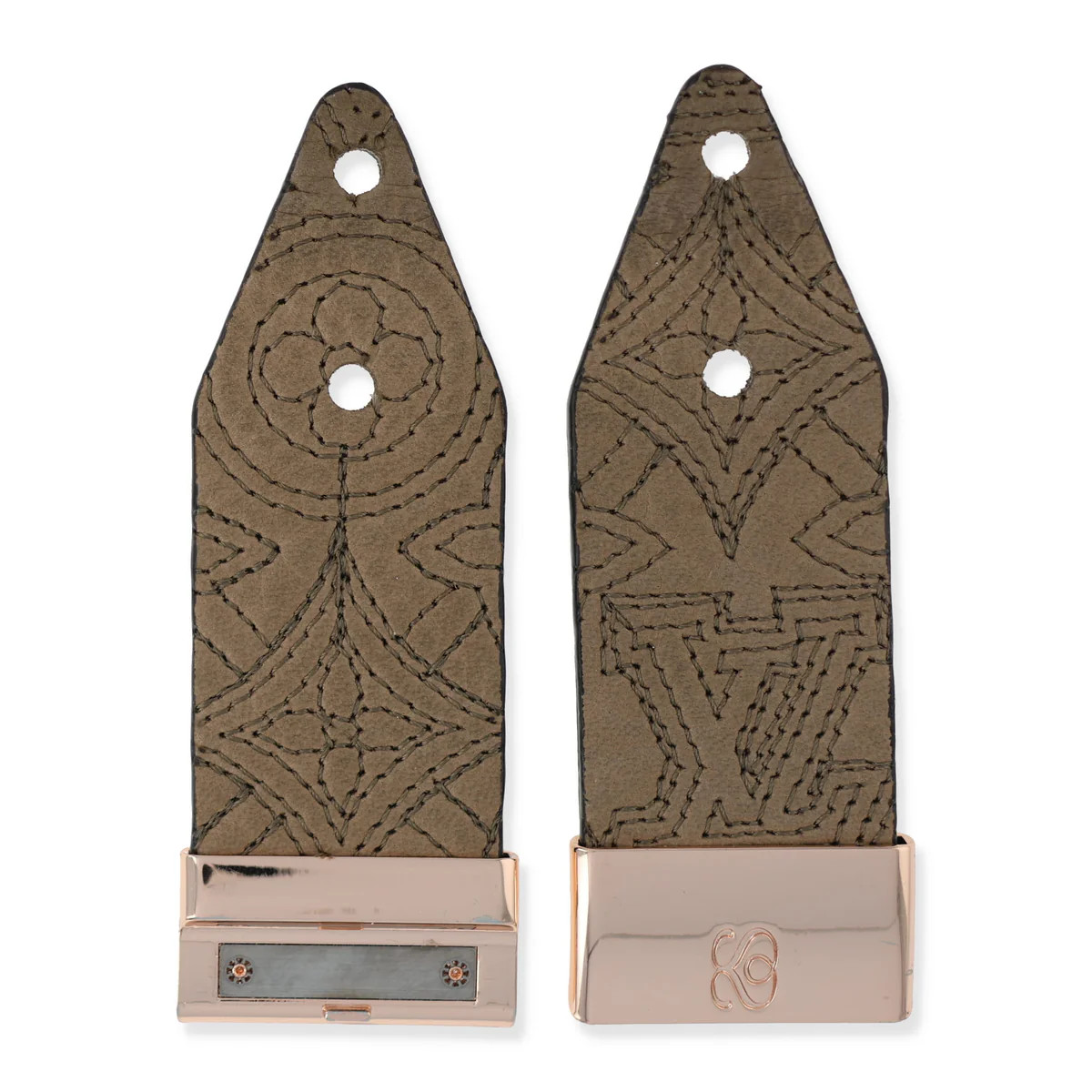 Upcycled LV Beige Antheia Watchlet (Wrist Sizes 5.5" - 6.5") | Sparkl