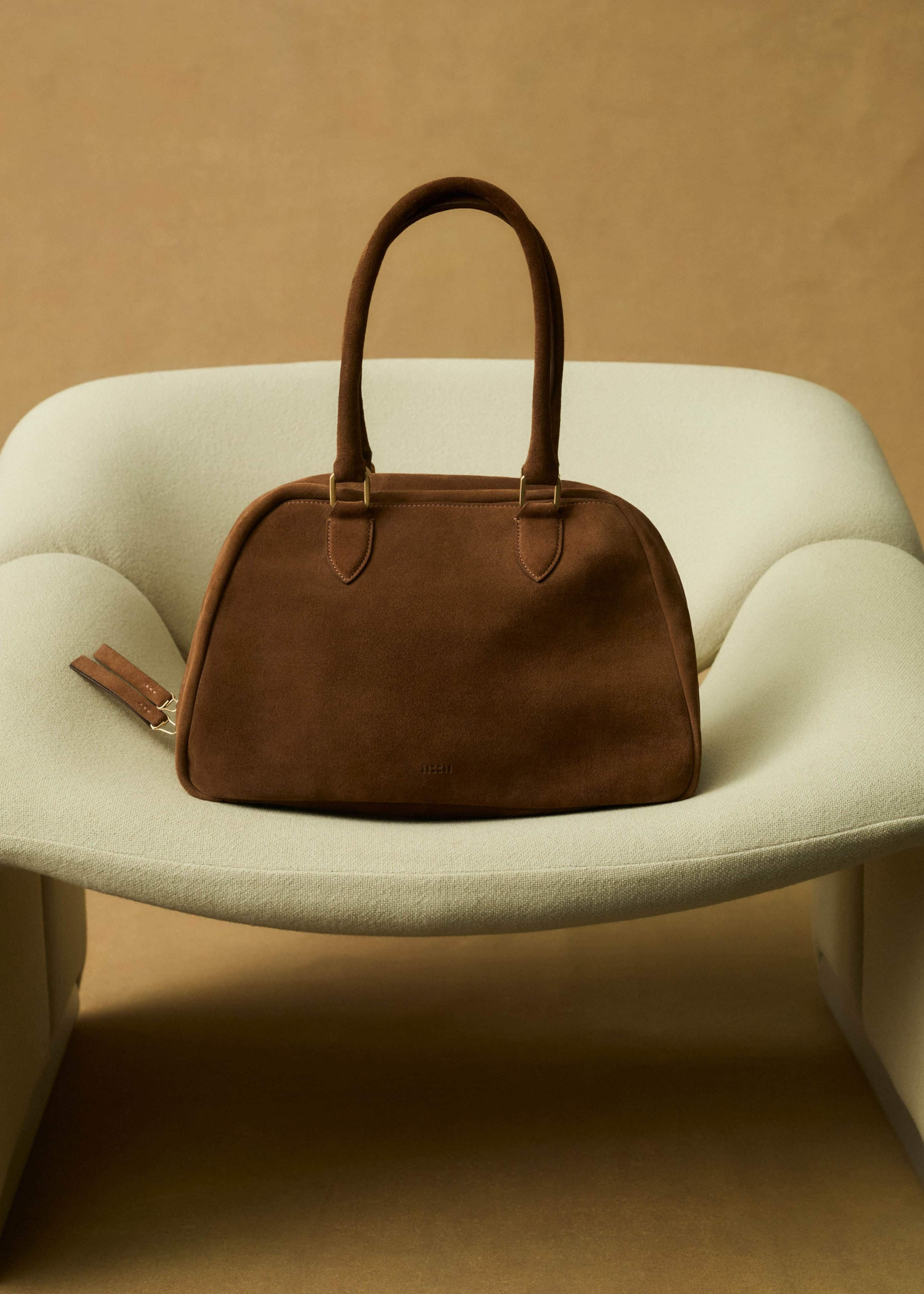 Women's Brown Bowling Bag | ME+EM | ME+EM Global (Excluding US)