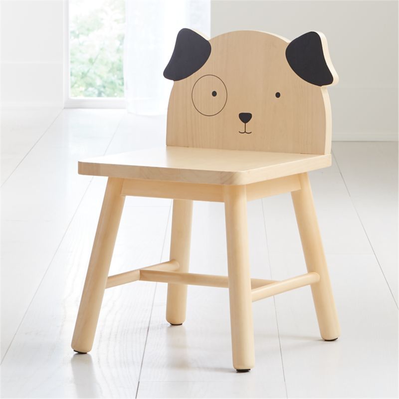Dog Animal Kids Chair + Reviews | Crate & Kids | Crate & Barrel
